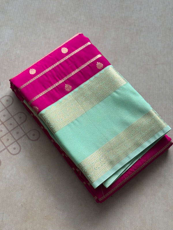 Semi Kanchi Silk Saree