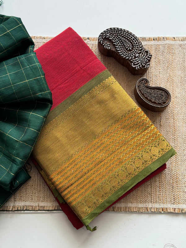 Chettinad Cotton Saree - Diwali Collection