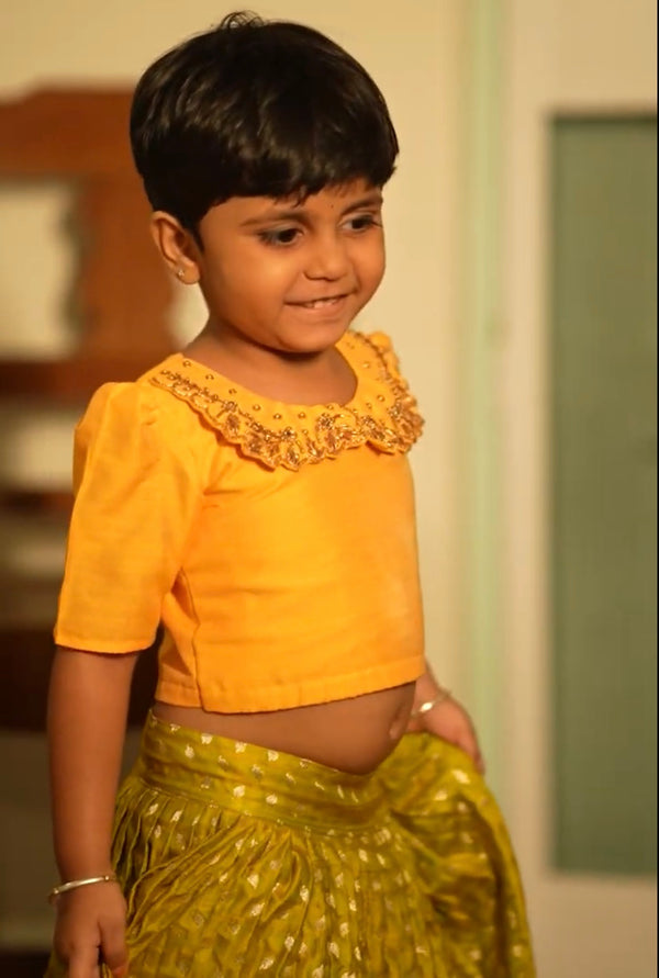 Esha - Crop Top and Skirt Occasion Edit