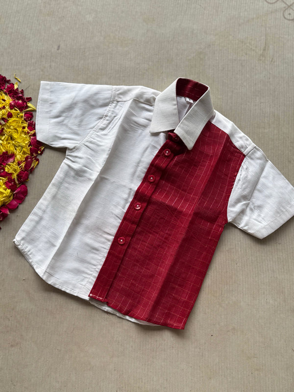 Boys Dhoti and Shirt - Onam Edit Express