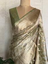 Pure Molten Gold Tissue Saree