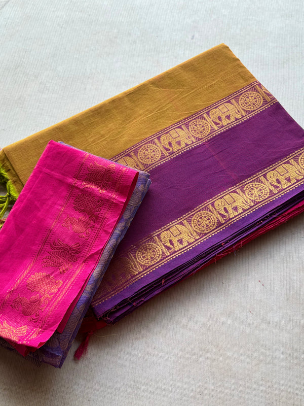 Yaazh - Pure Kanchi Cotton Saree