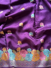 Nijaruna - Pure Matka Silk Saree With Meenakari Floral Weaving
