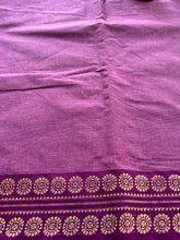 Sharika - Mangalgiri Cotton Unstitched 3 Piece Salwar Suit Set in Orchid Pink & Magenta