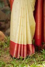 Semi Kanchi Silk Saree - onam edit