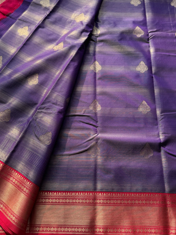 Semi Kanchi Silk Saree