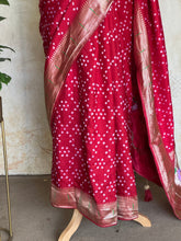 Druvika - Bandhini Printed Paithani Saree With Grand Paithani Pallu