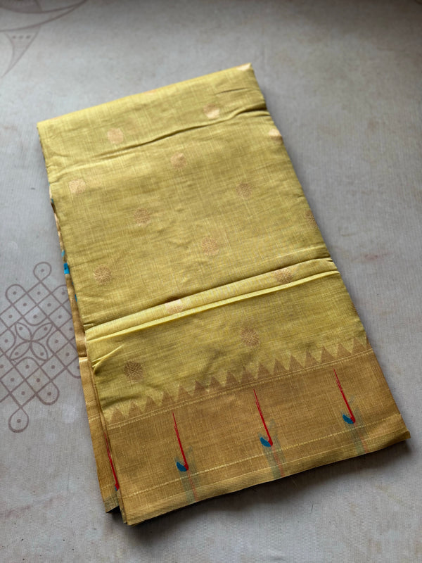 Linen Paithani