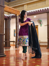 Paithani -Kurta + Pants + Dupatta