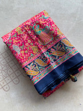 Soft Silk Raja Rani Palanquins Design Saree