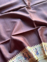 Madhubani - Hand-Painted Madhubani Inspired Tussar Saree