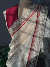 Pure Silk Tissue Georgette Saree