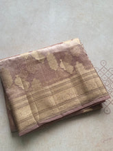 Pure Molten Gold Tissue Saree