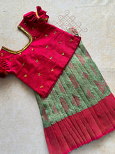 Kids Crop Top and Skirt - Pongal Collection