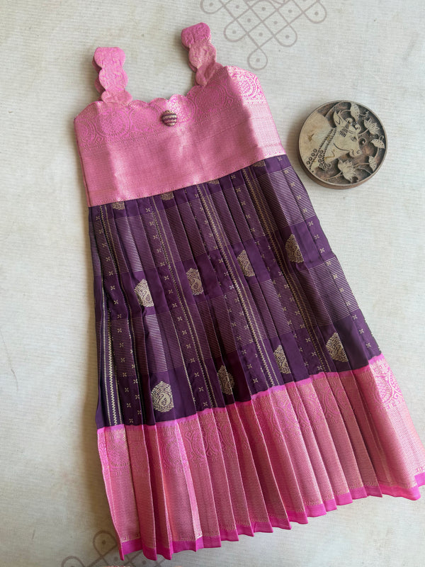 Ziva - Kids Vegan Silk Long Dress Festive Edit Express