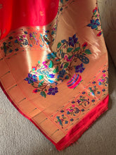 Paithani Saree with Peacock Buttas