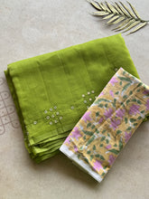 Shambhavi - Pure Kota Saree with Mirror Detailings
