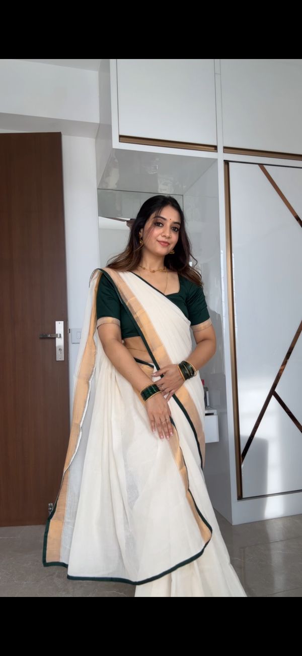 Janhvi Diva - Onam collection