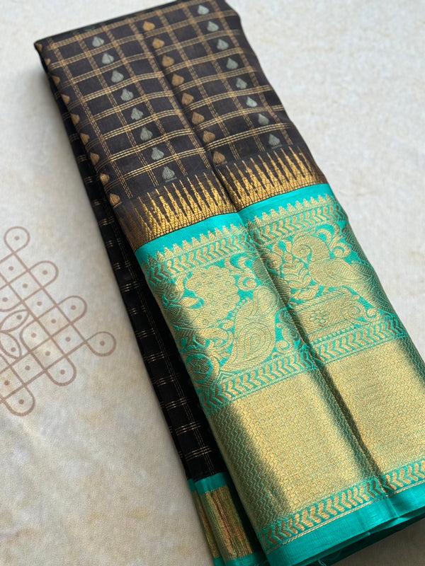 Kuppadam Silk Cotton Saree