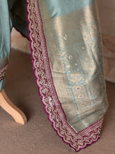 Nirvi - Banarasi semi silk