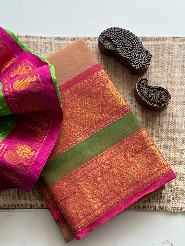 Chettinad Cotton Saree - Diwali Collection