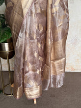Pure Molten Gold Tissue Saree