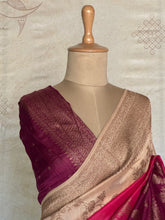 Nityasri - Ombre Khaddi Georgette Saree With Jaal Detailings