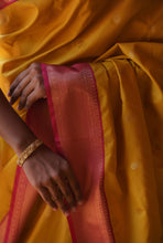 Semi Kanchi Silk Saree – Aramadam Mayilkan Border