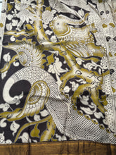 Mangalgiri Pen Kalamkari Saree