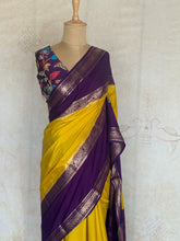 Mysore Semi Crepe Silk Saree with Bentex Border