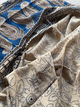 Saachi - Kalahasti Pen Kalamkari Printed Cotton 3 Piece Salwar Suit Set