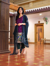 Paithani -Kurta + Pants + Dupatta