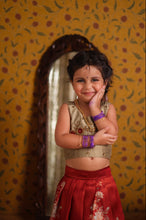 Kids Crop Top and Skirt- Diwali Collection Express