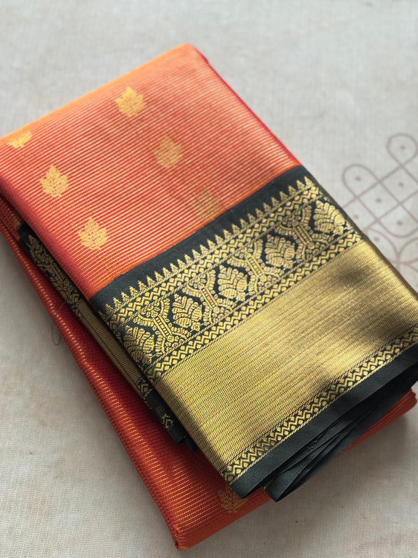 Semi Kanchi Silk Saree - Express