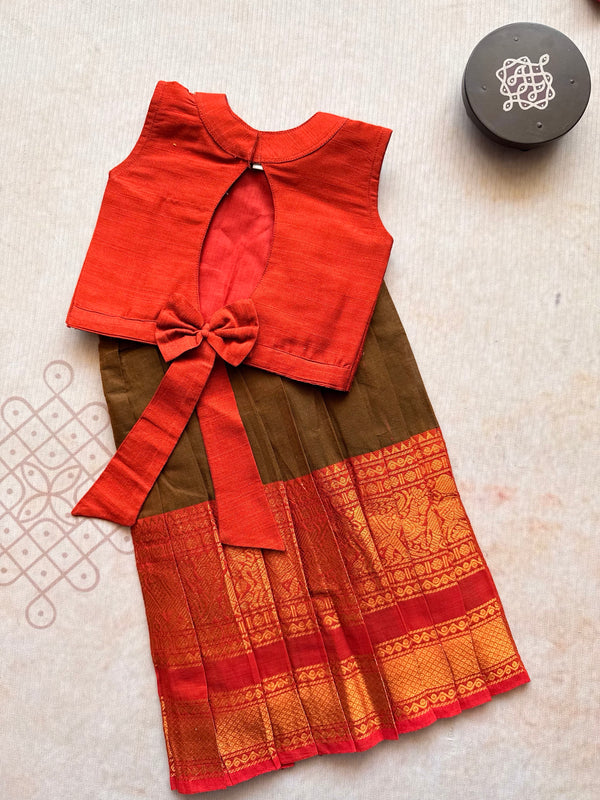 Crop top and skirt - Express