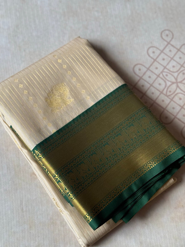 Semi Kanchi Silk Saree