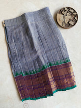 Eyali - Crop Top With Pleated Cotton Skirt