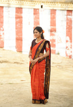 Janaki Sungudi Cotton Saree – Handcrafted Madurai Sungudi Saree in Soft Cotton