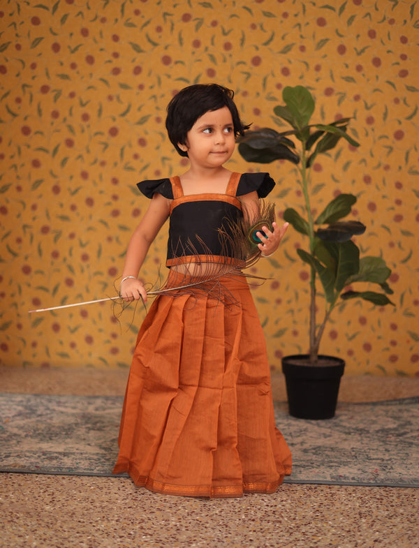 Aakriti - Crop top and skirt