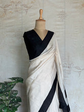 Chaitra - Pure Tussar Block Printed Saree