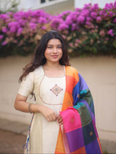 Amudham - Raw Silk 3-Piece Suit Set