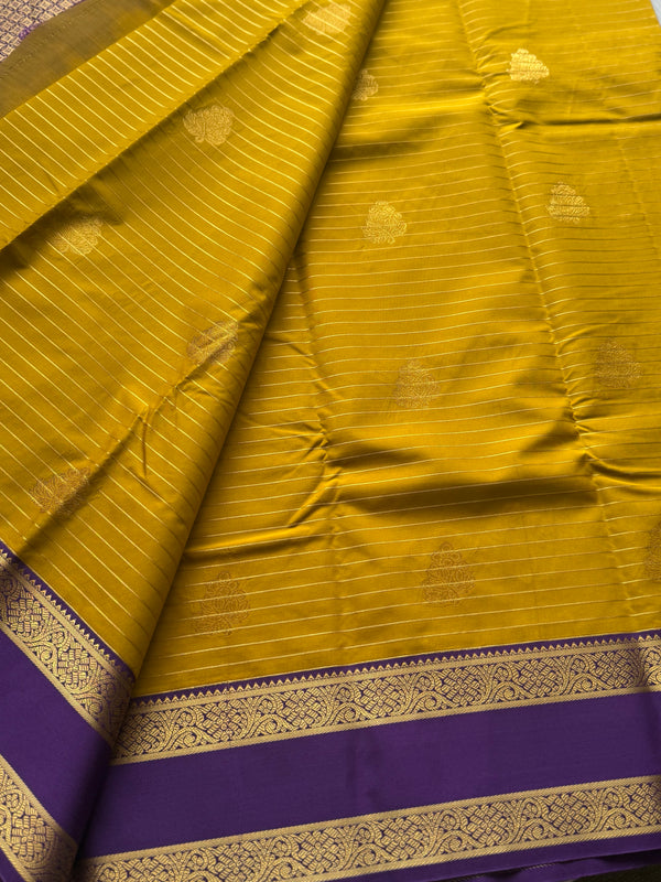 Semi Kanchi Silk Saree – Festive & Ethnic Wear