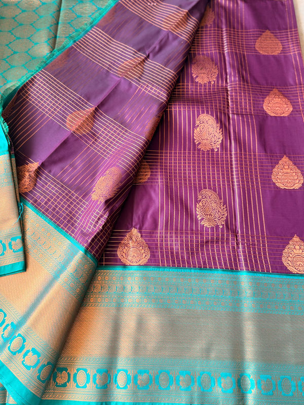 Semi Kanchi Silk Saree