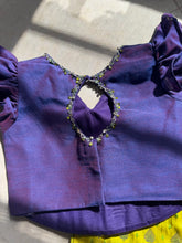 Rivah - Kids Banarasi Corset Top & Sharara Pants