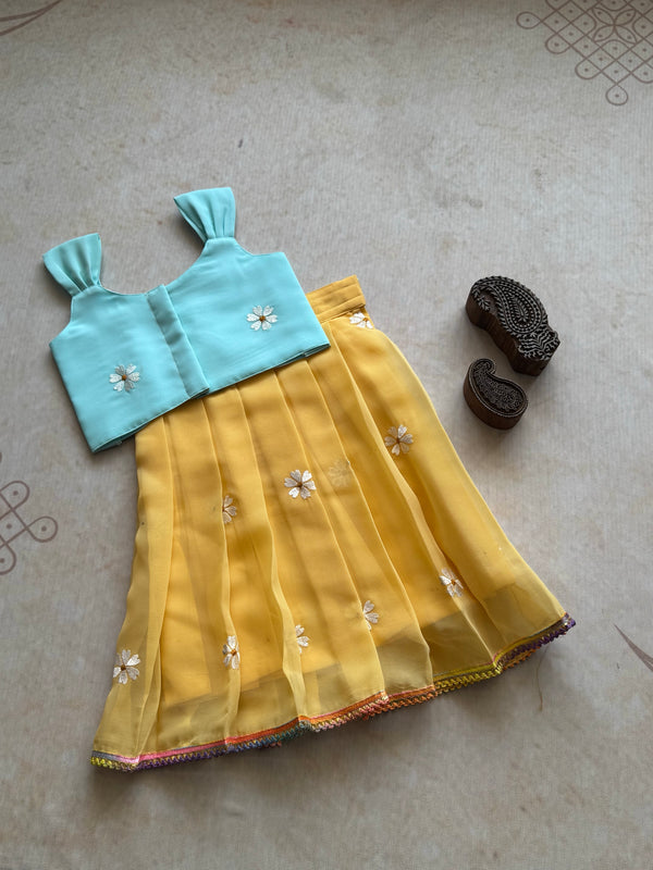 Daisy - Crop top and skirt