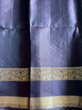 Pure Kanjivaram Soft Silk Saree with Velum Mayizhum Zari Butta & Retta Petta Kanchi Border – Vintage Edition