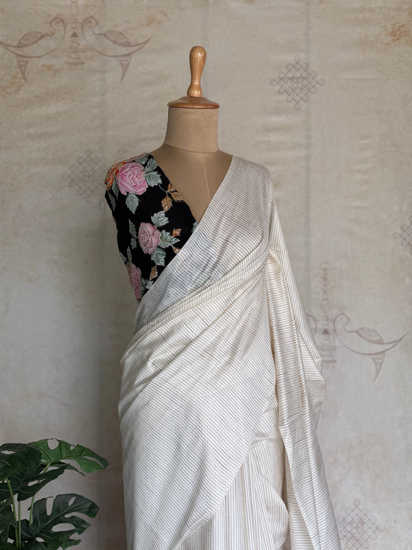 Hridya - Tussar Saree Onam Edit