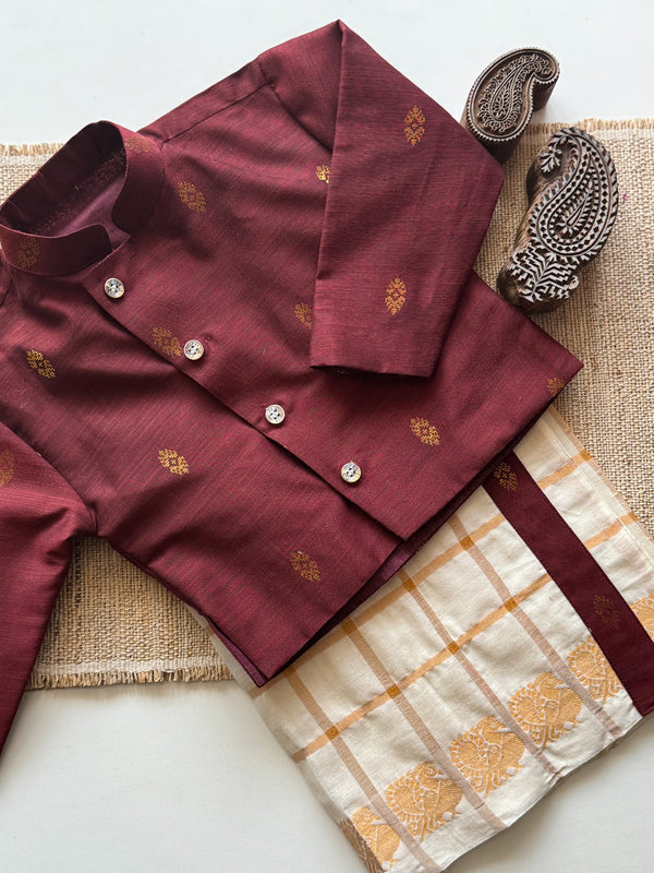 Boys Dhoti and Shirt