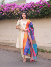 Amudham - Raw Silk 3-Piece Suit Set