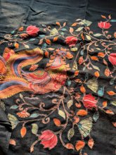 Kalamkari Appliqué Saree